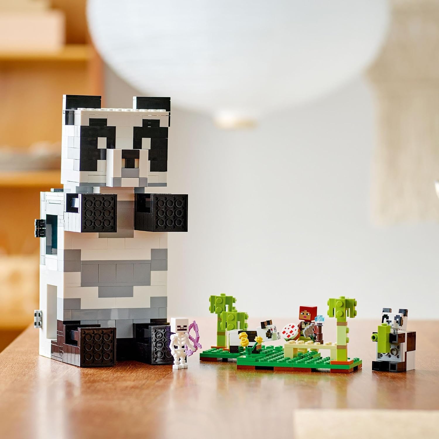 LEGO Minecraft Panda's Paradise Toy Present Birthday Block
